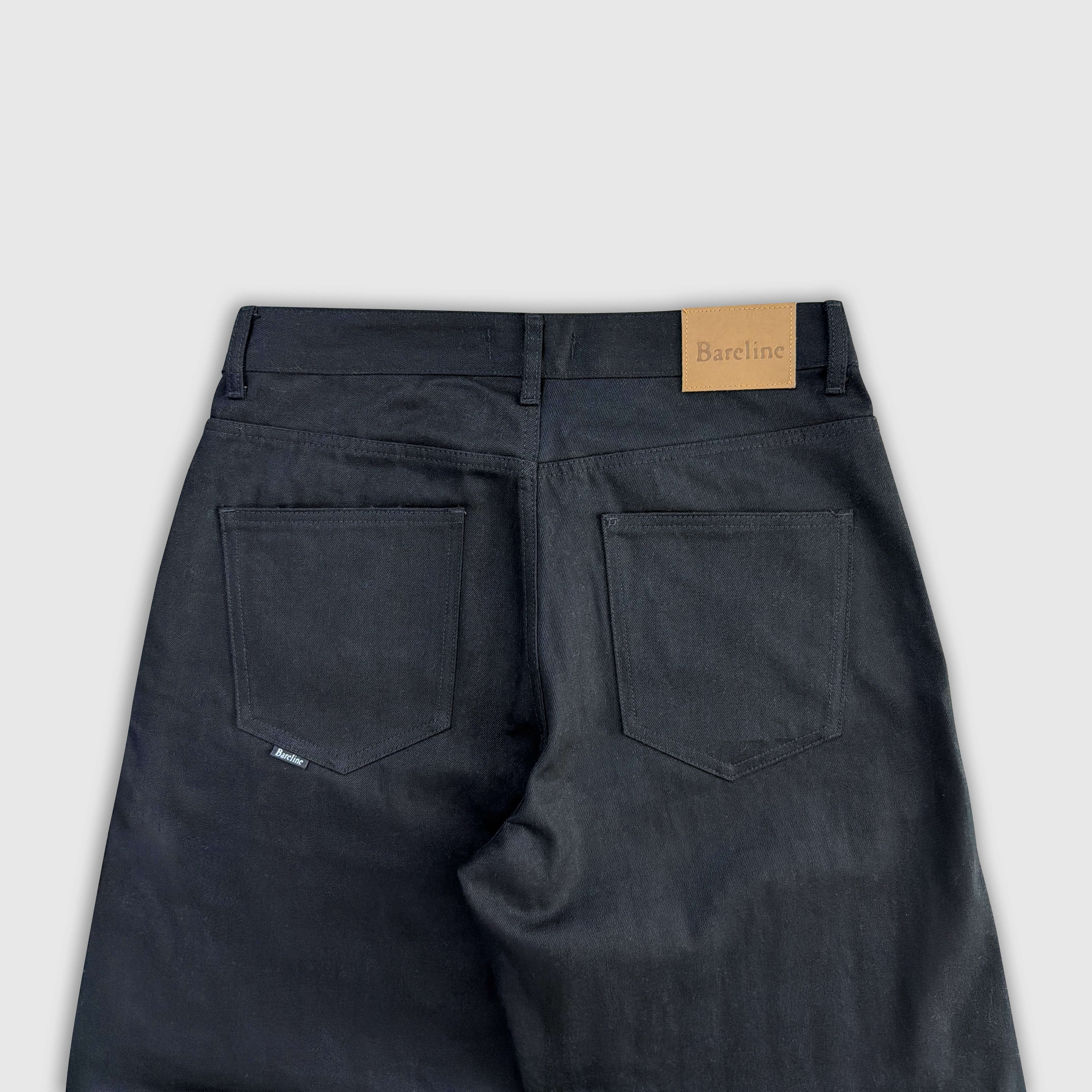 Black Selvedge Denim - Image 3
