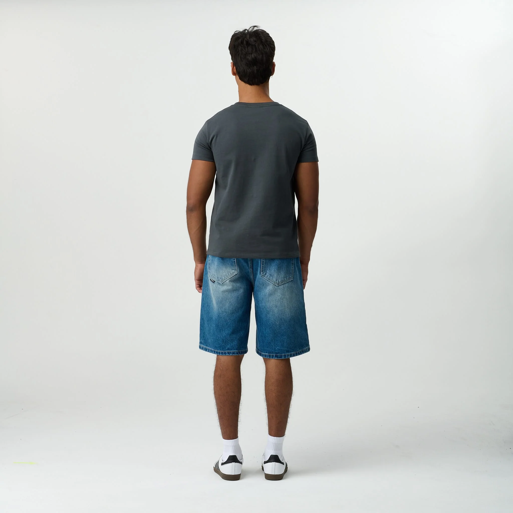 Blue Wash Jorts - Image 4