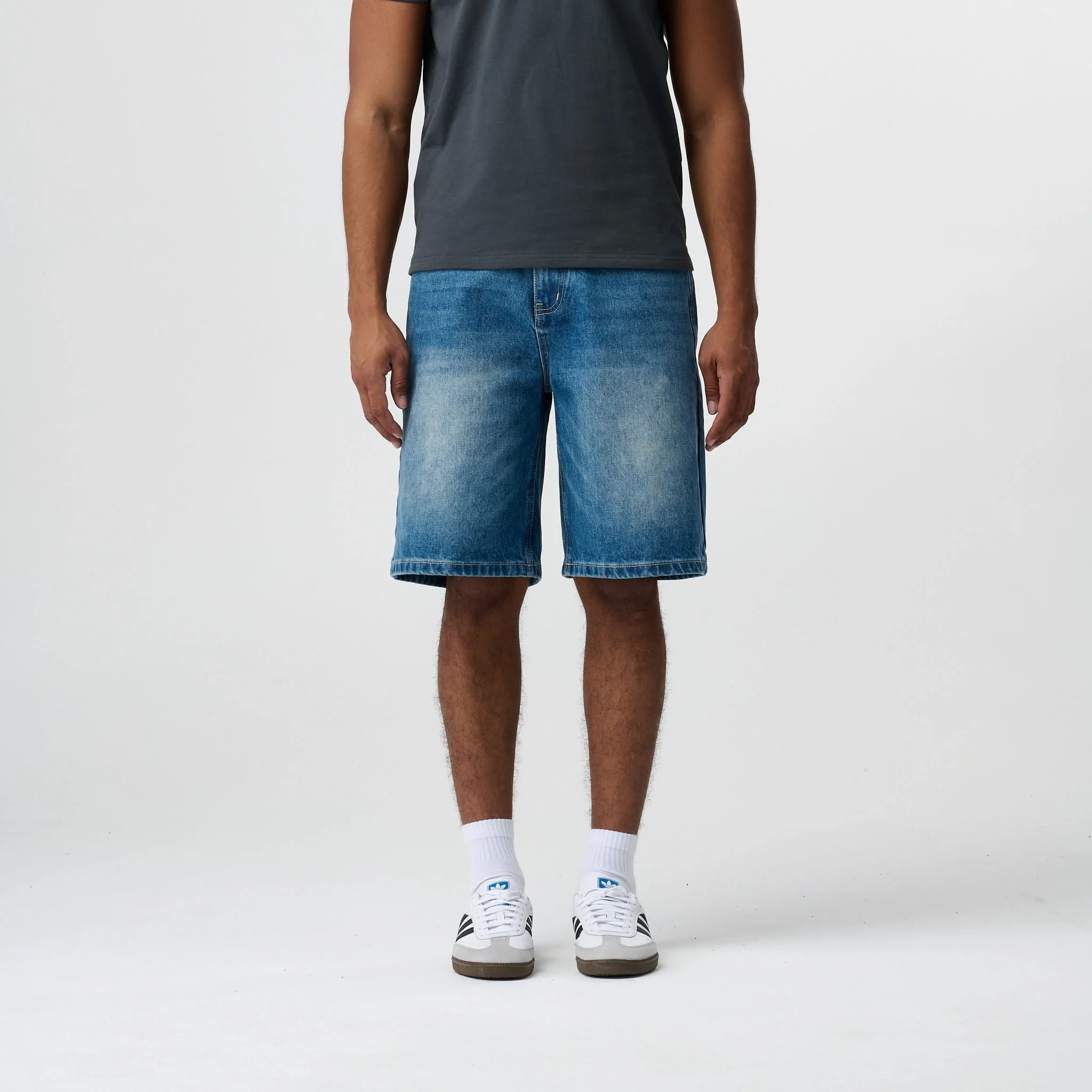 Blue Wash Jorts - Image 7