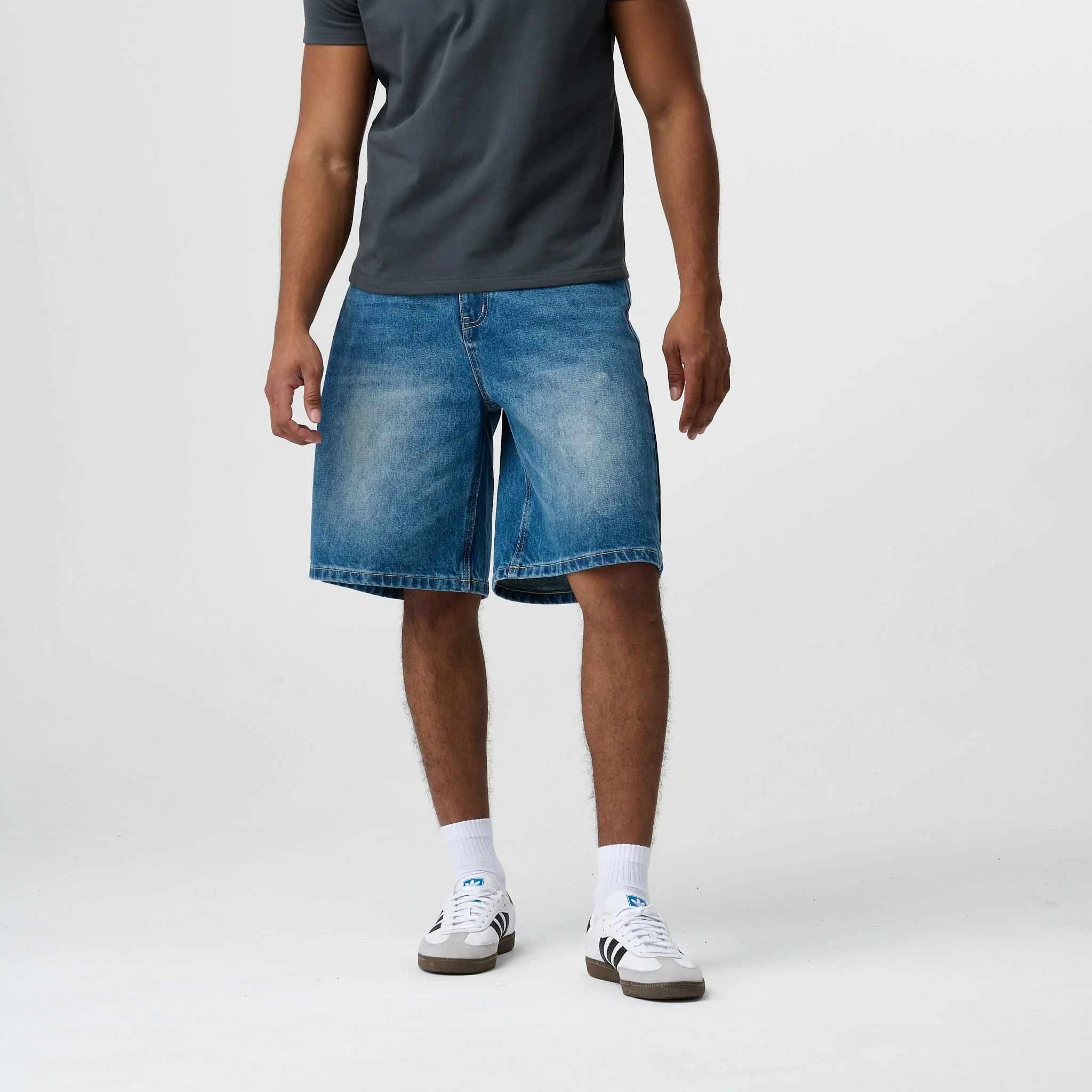 Blue Wash Jorts - Image 8