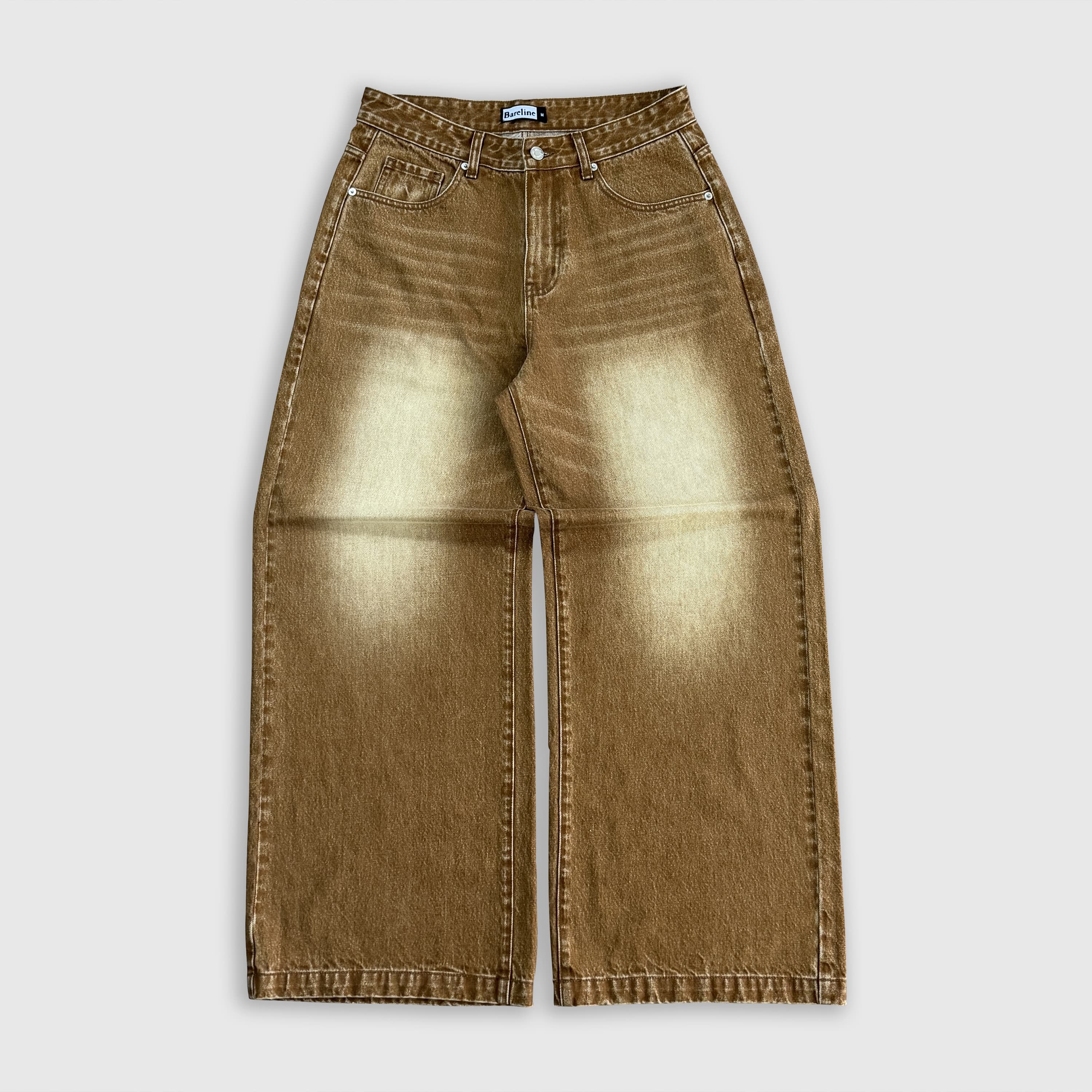 Brown Wash Denim