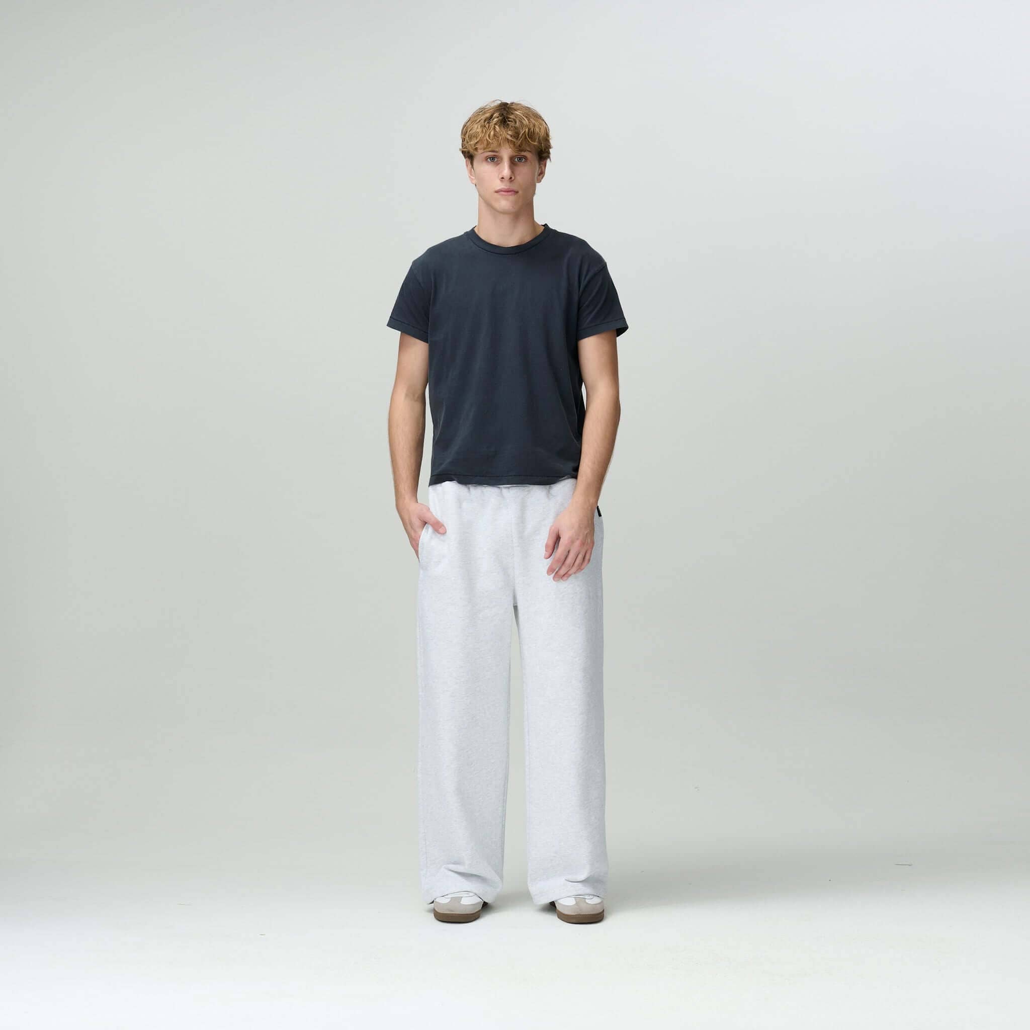 Cloud Grey Baggy Sweatpants - Image 8