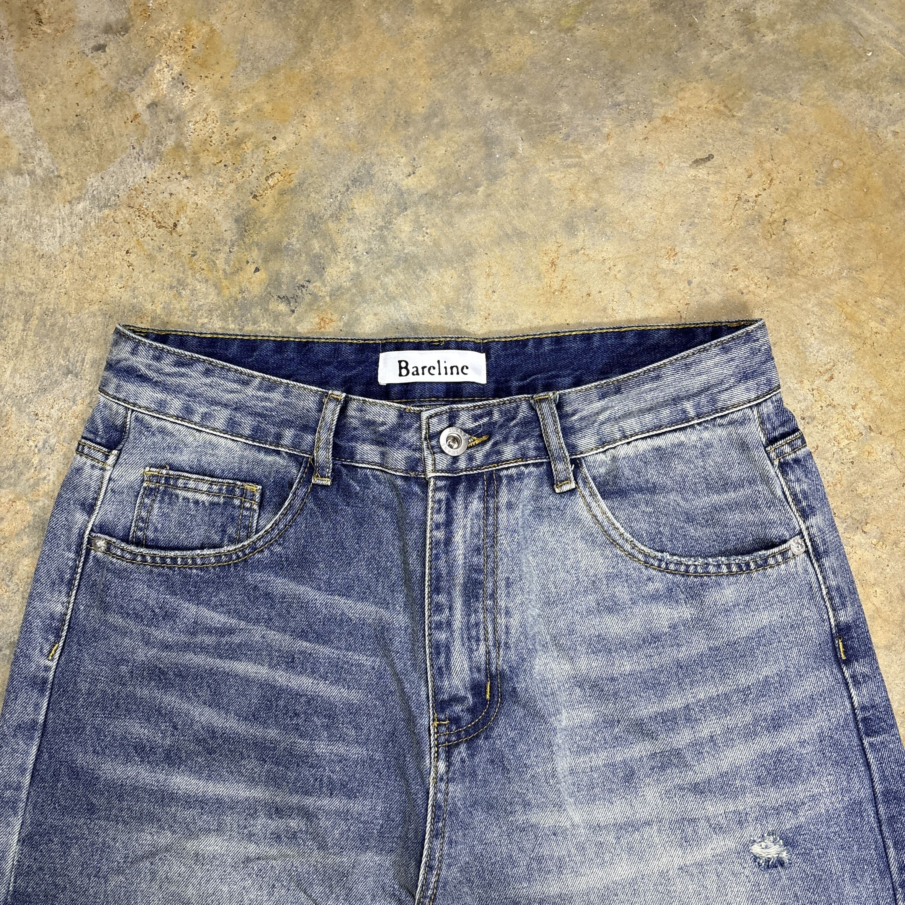 Distressed Blue Denim - Image 2