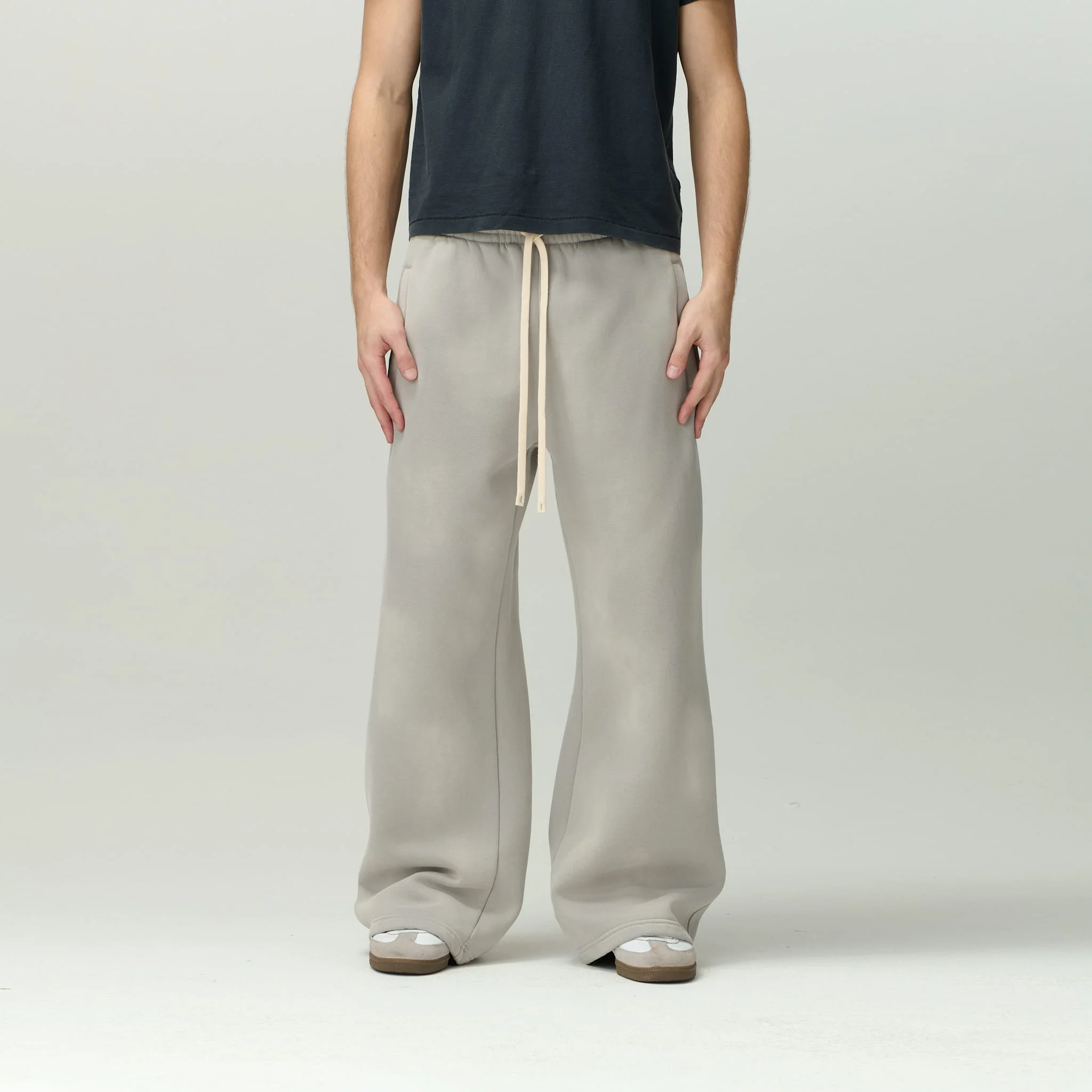 Grey Acid Washed Sweats - Image 4