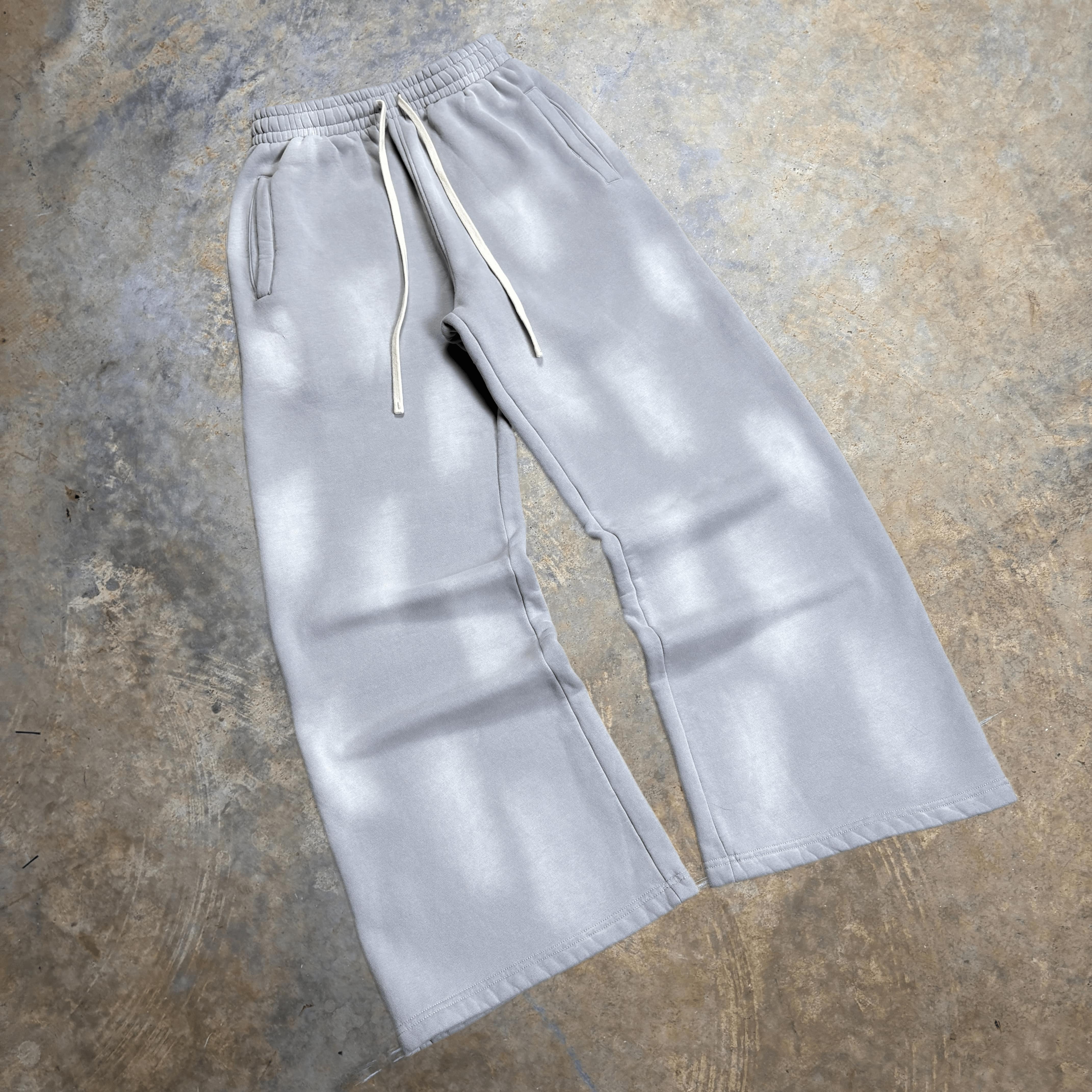 Grey Acid Washed Sweats - Image 5