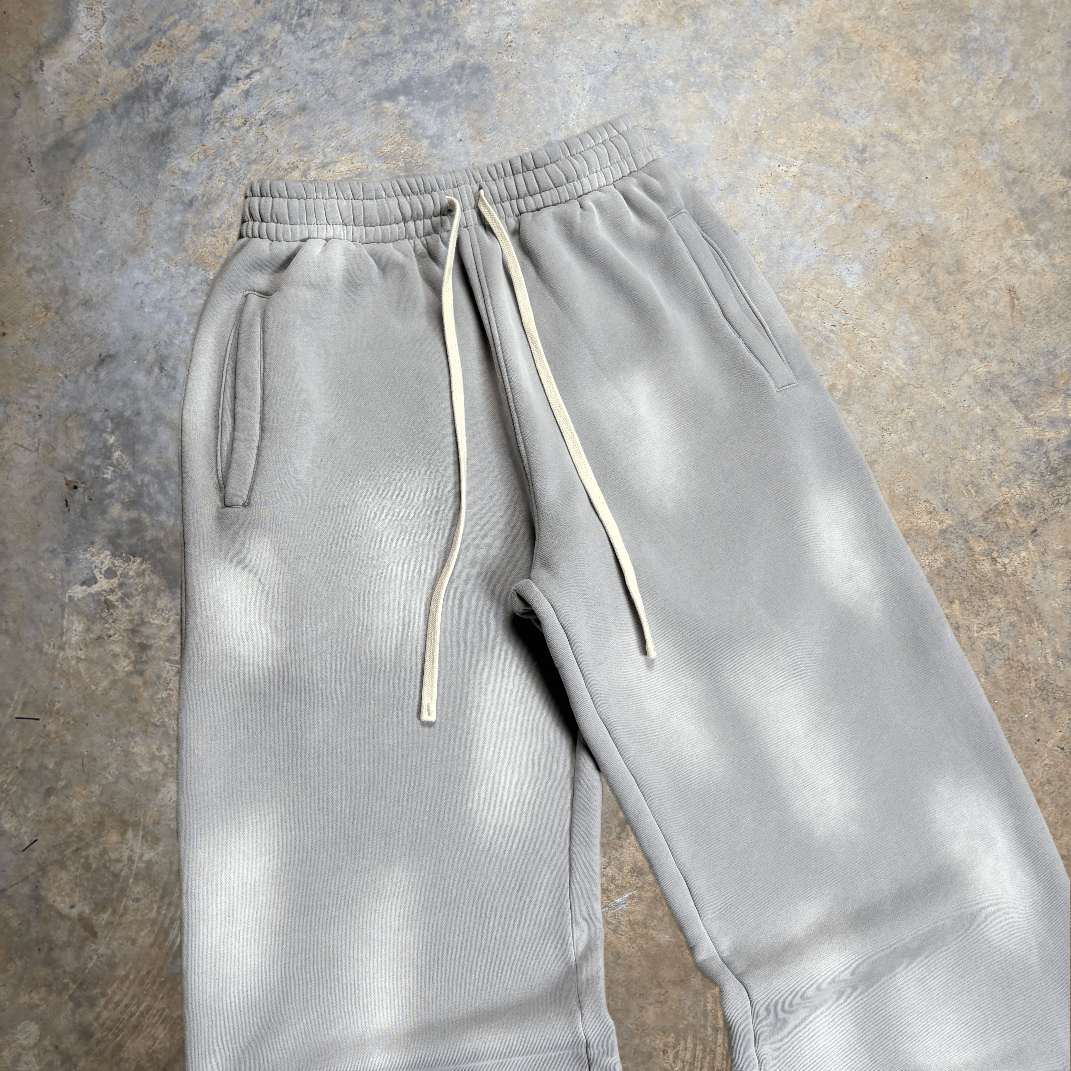Grey Acid Washed Sweats - Image 6