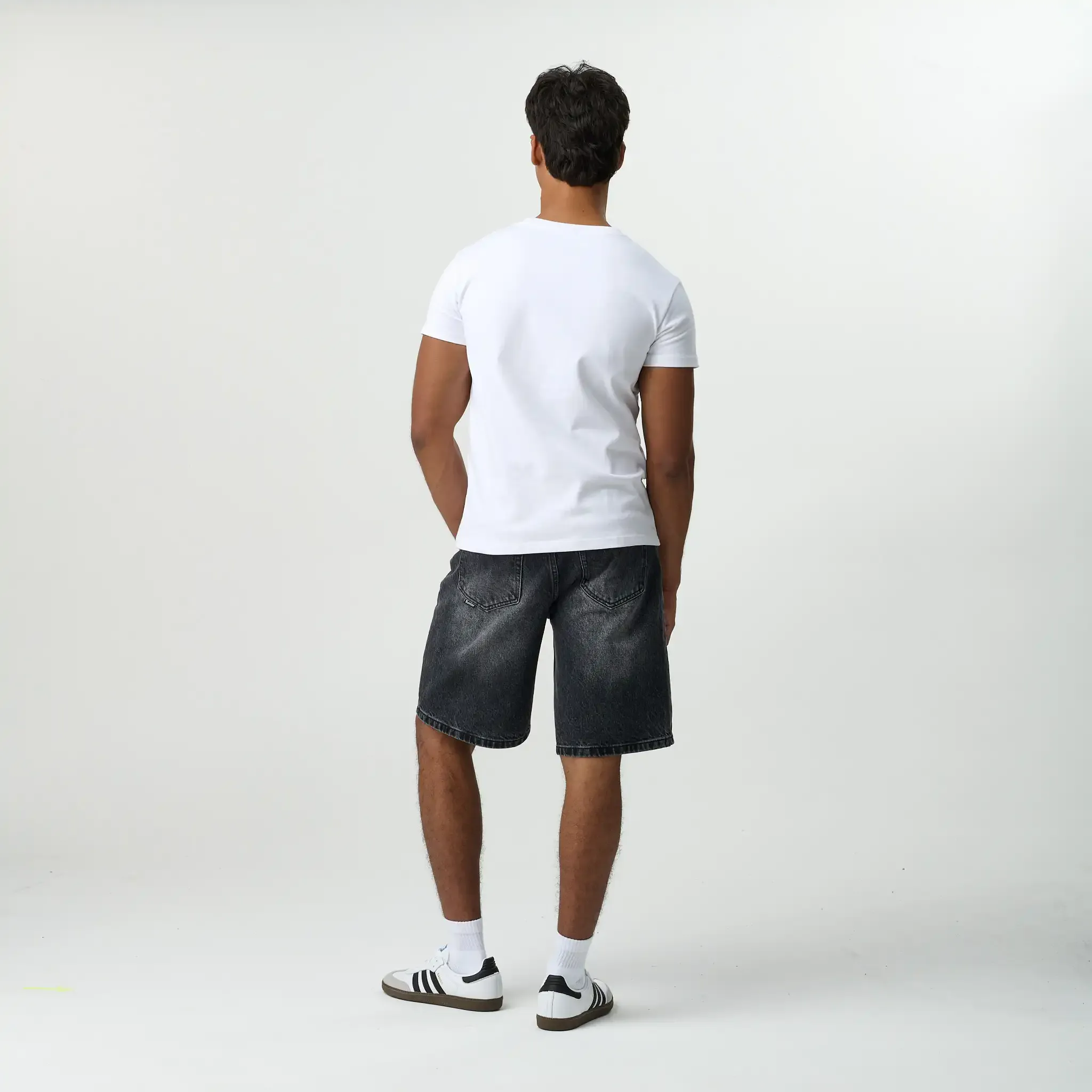 Grey Wash Jorts - Image 4