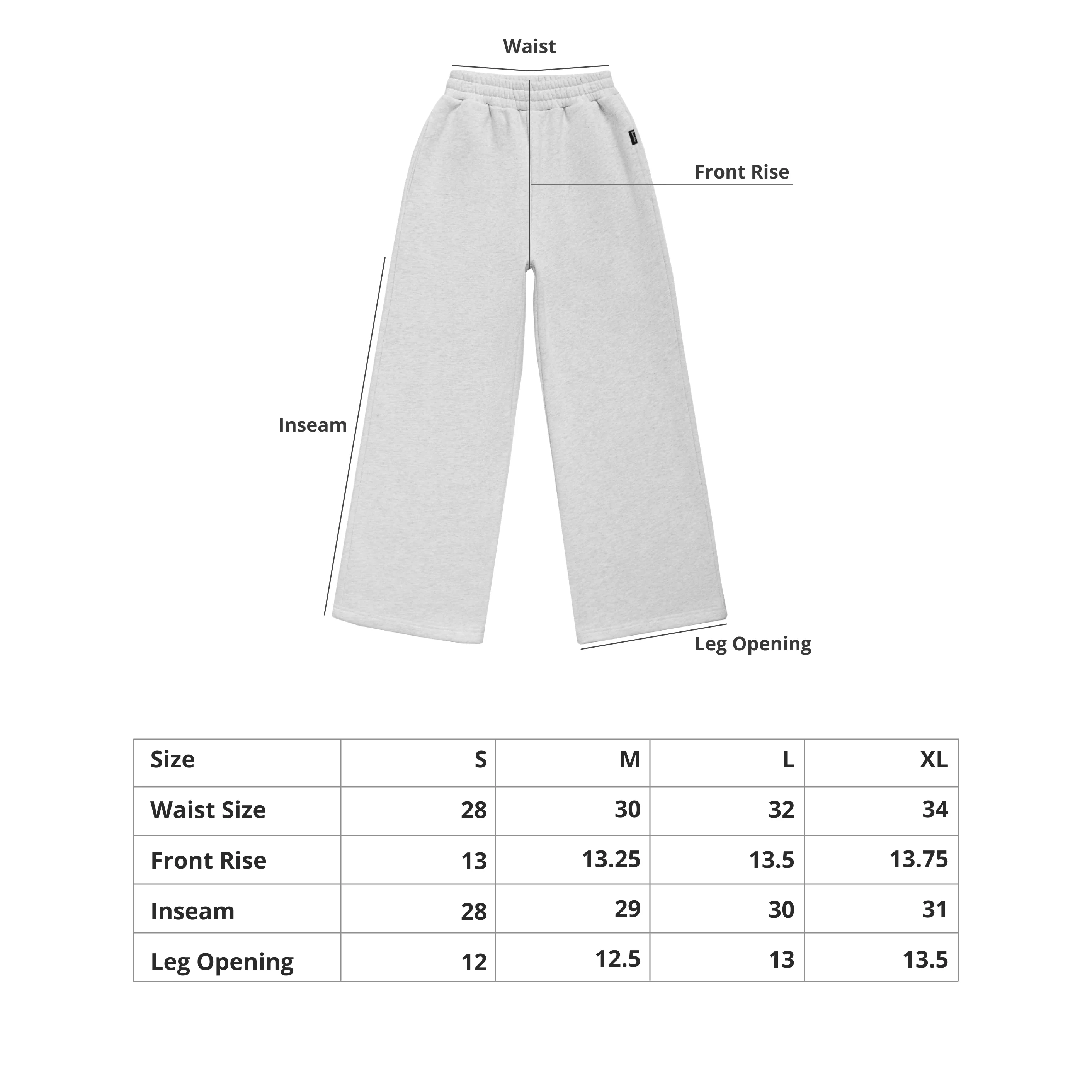 Jet Black Baggy Sweatpants - Image 7