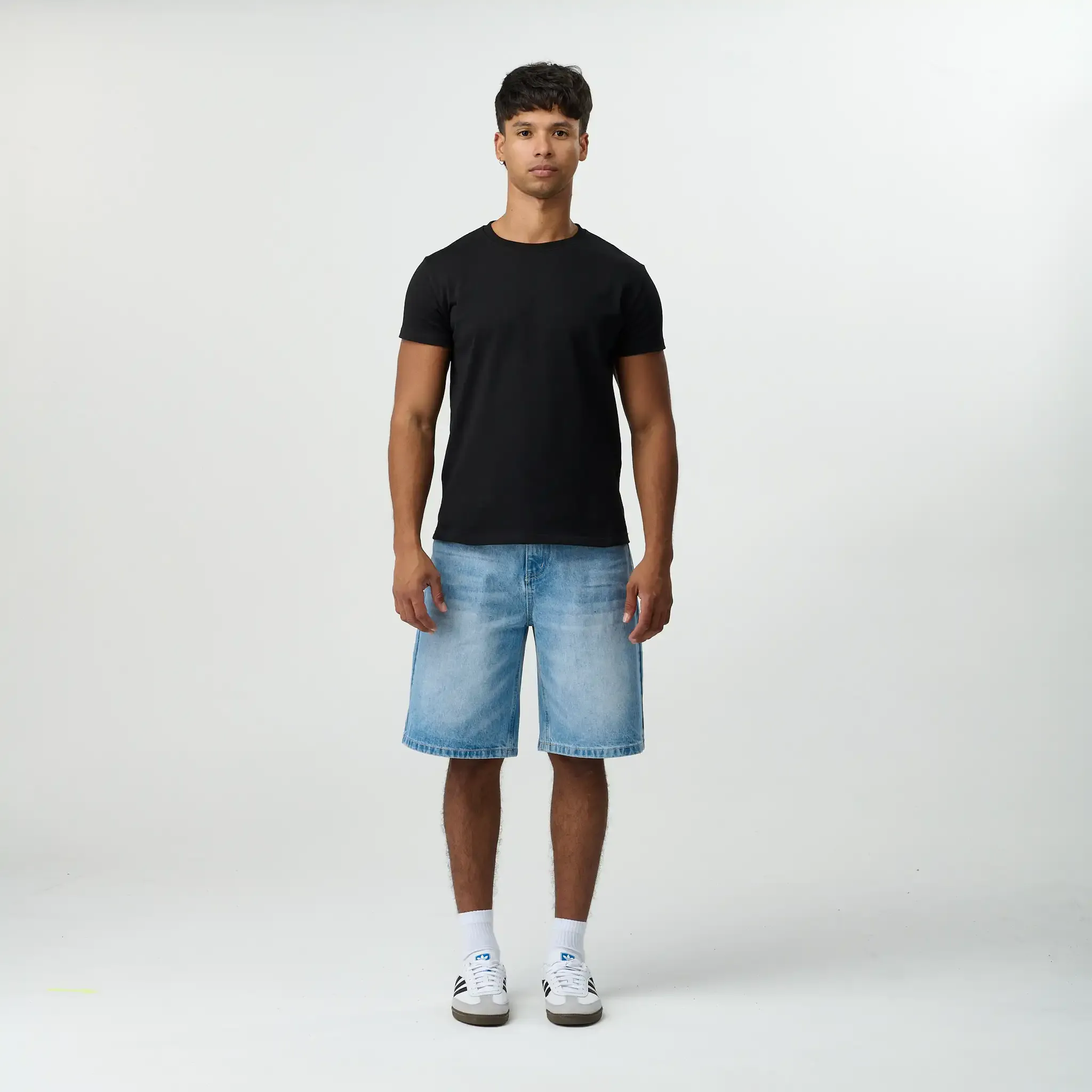 Light Blue Jorts - Image 3