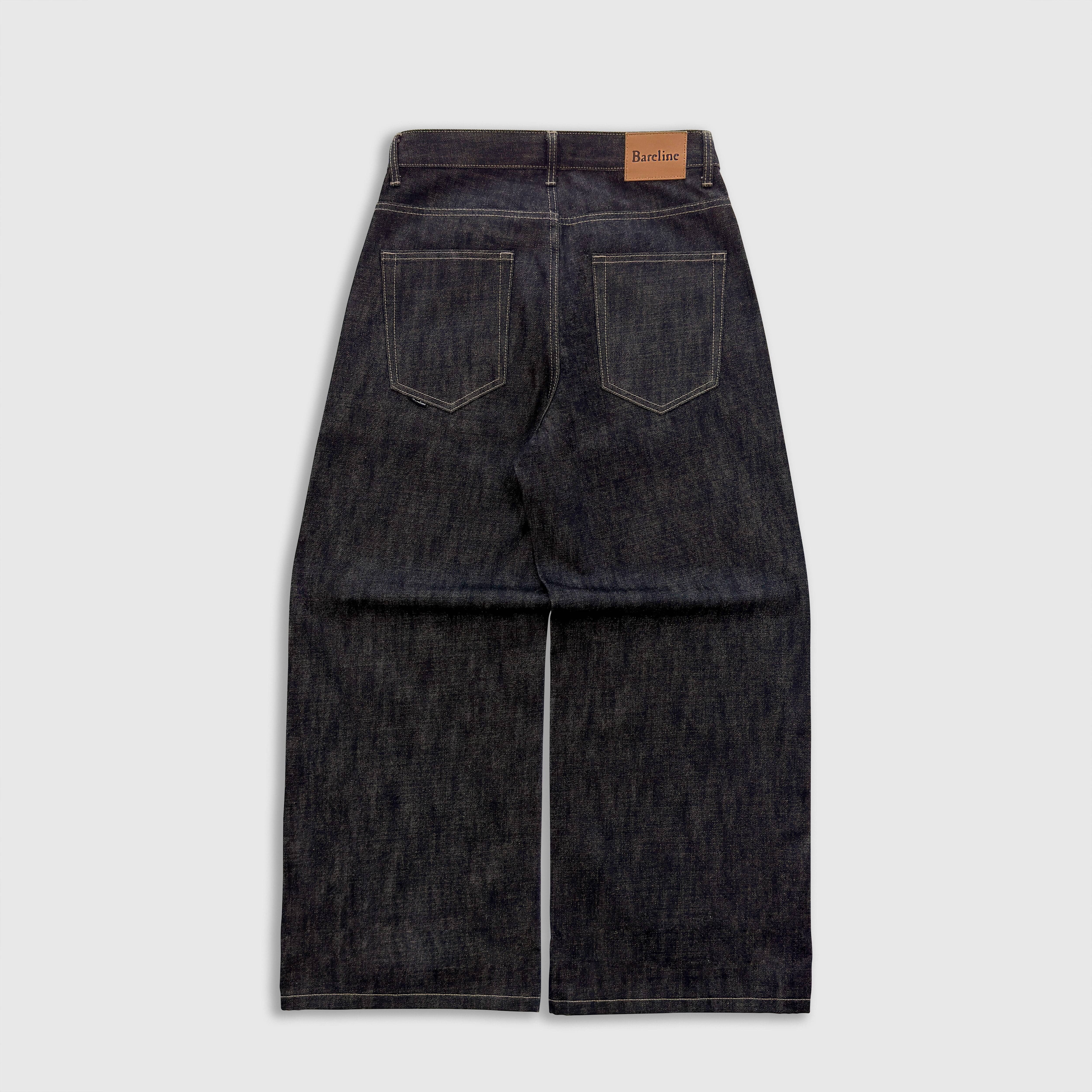 Raw Black Selvedge Denim - Image 9