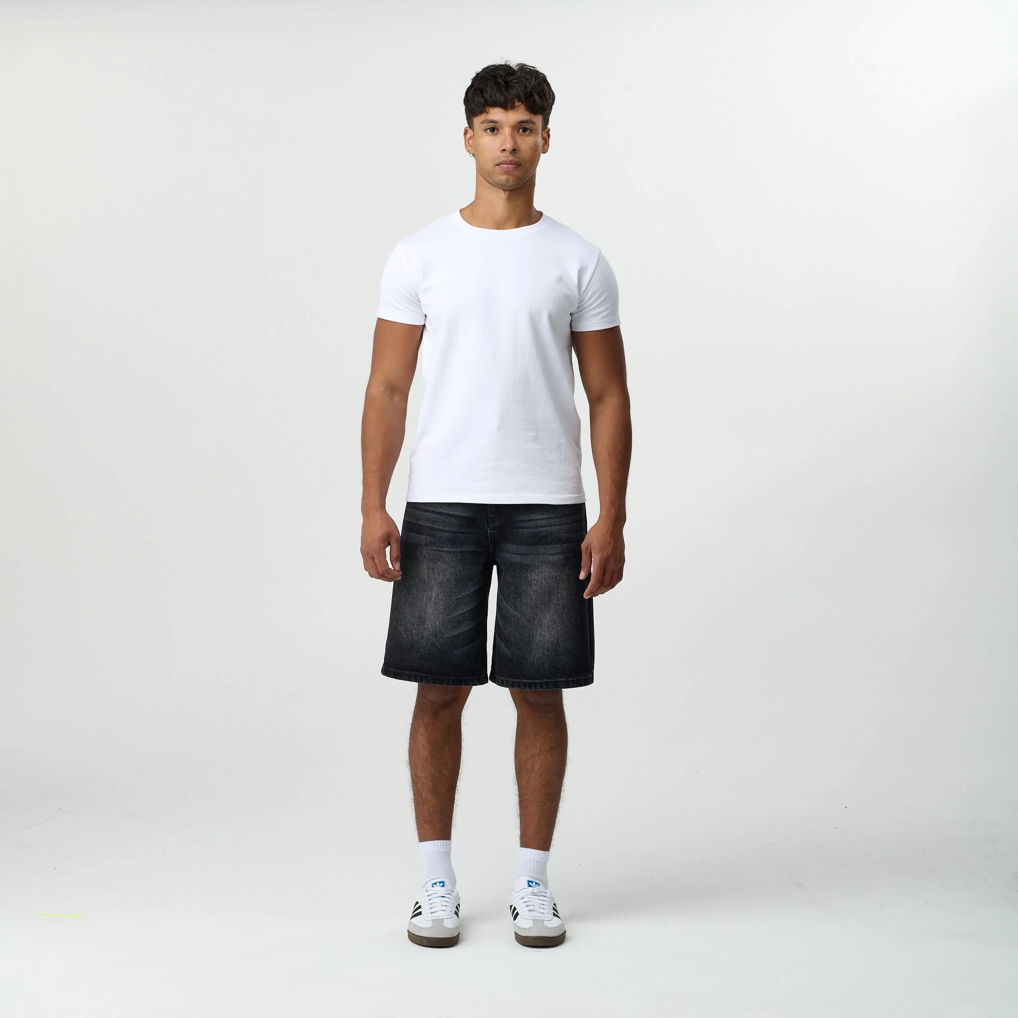 Stone Wash Jorts - Image 3