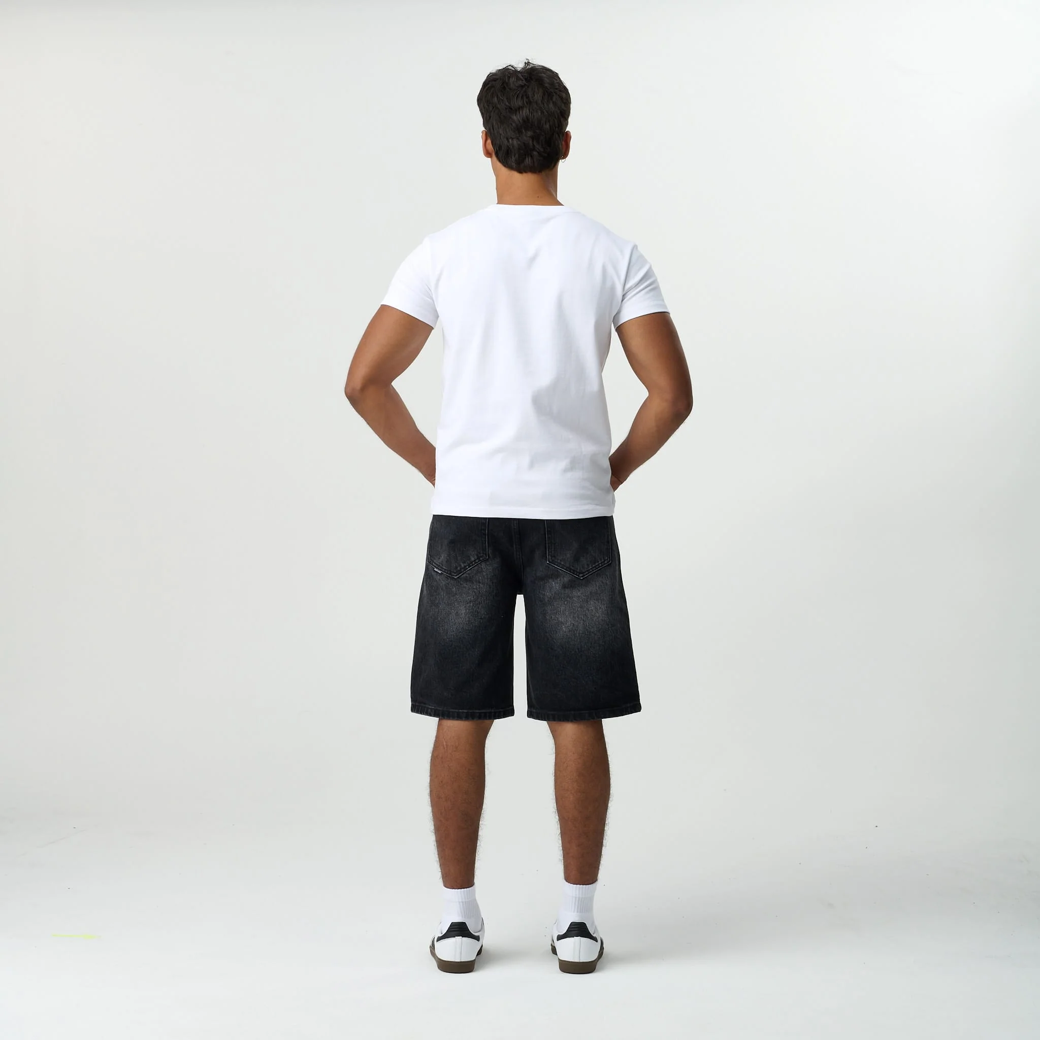 Stone Wash Jorts - Image 4
