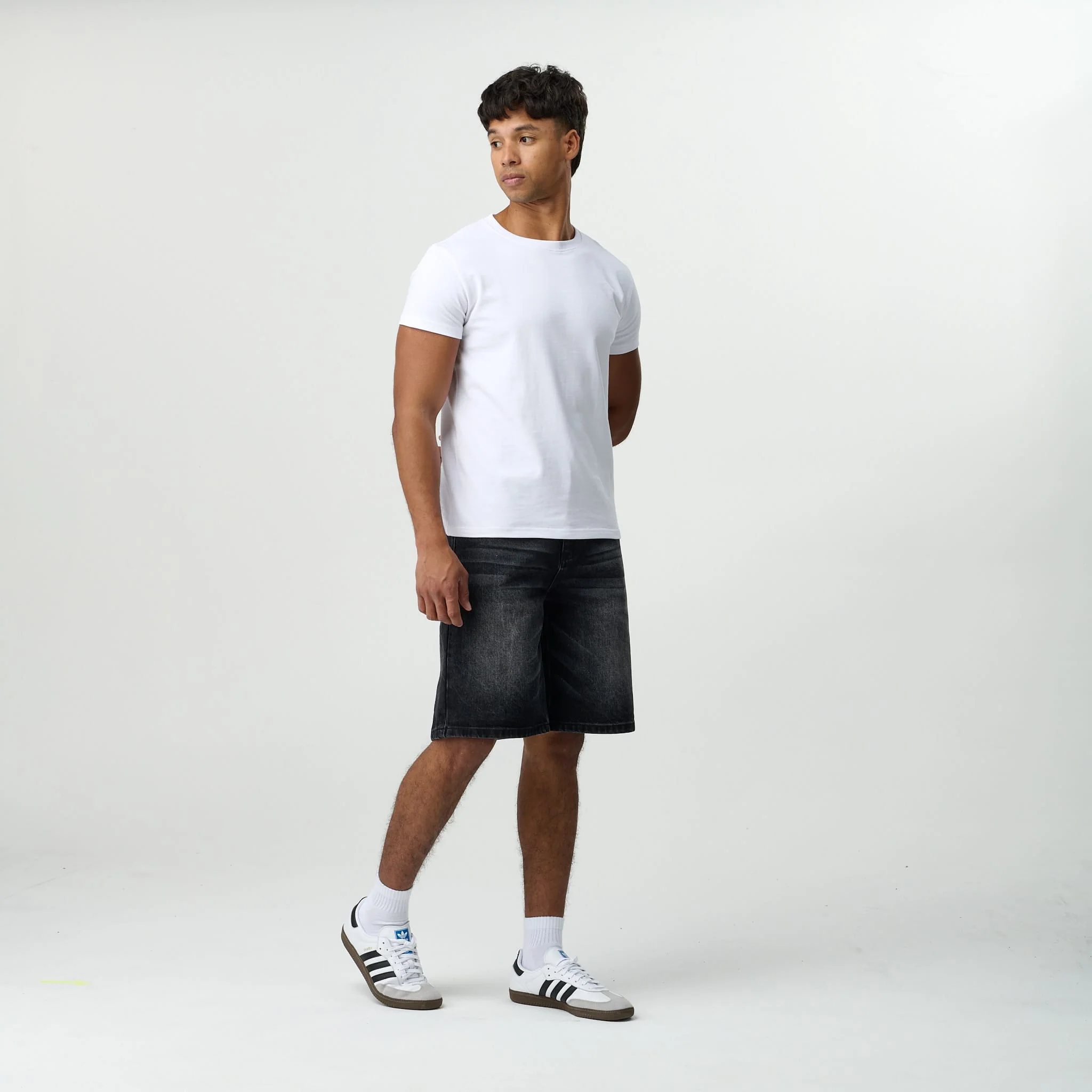Stone Wash Jorts - Image 5