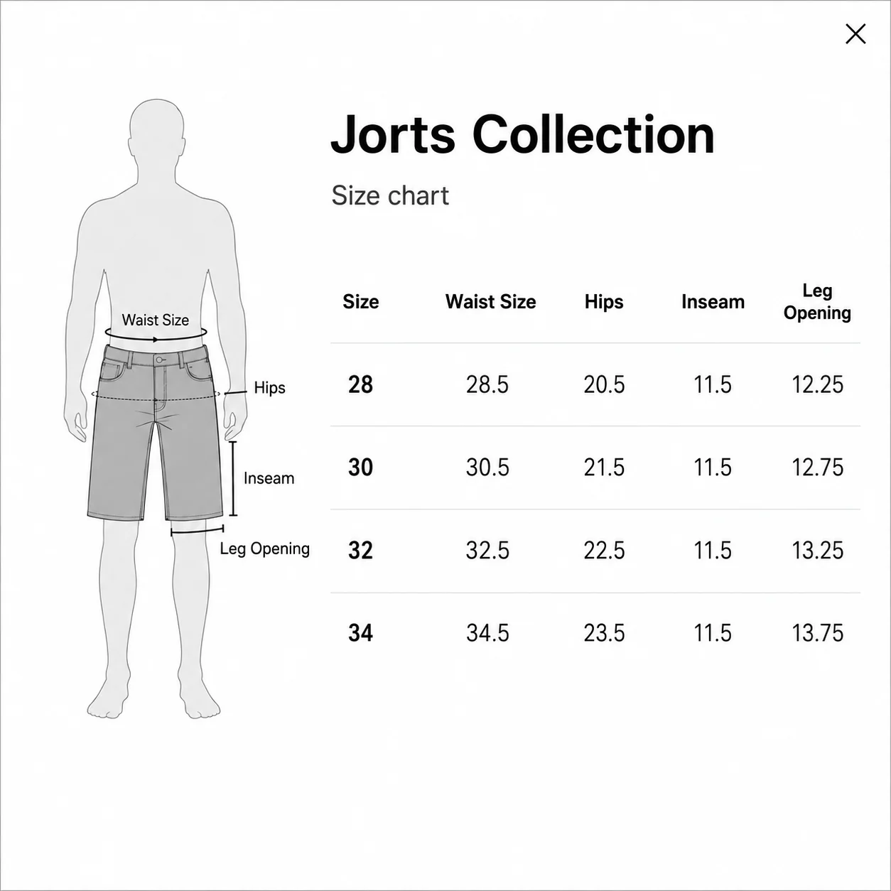 Stone Wash Jorts - Image 9