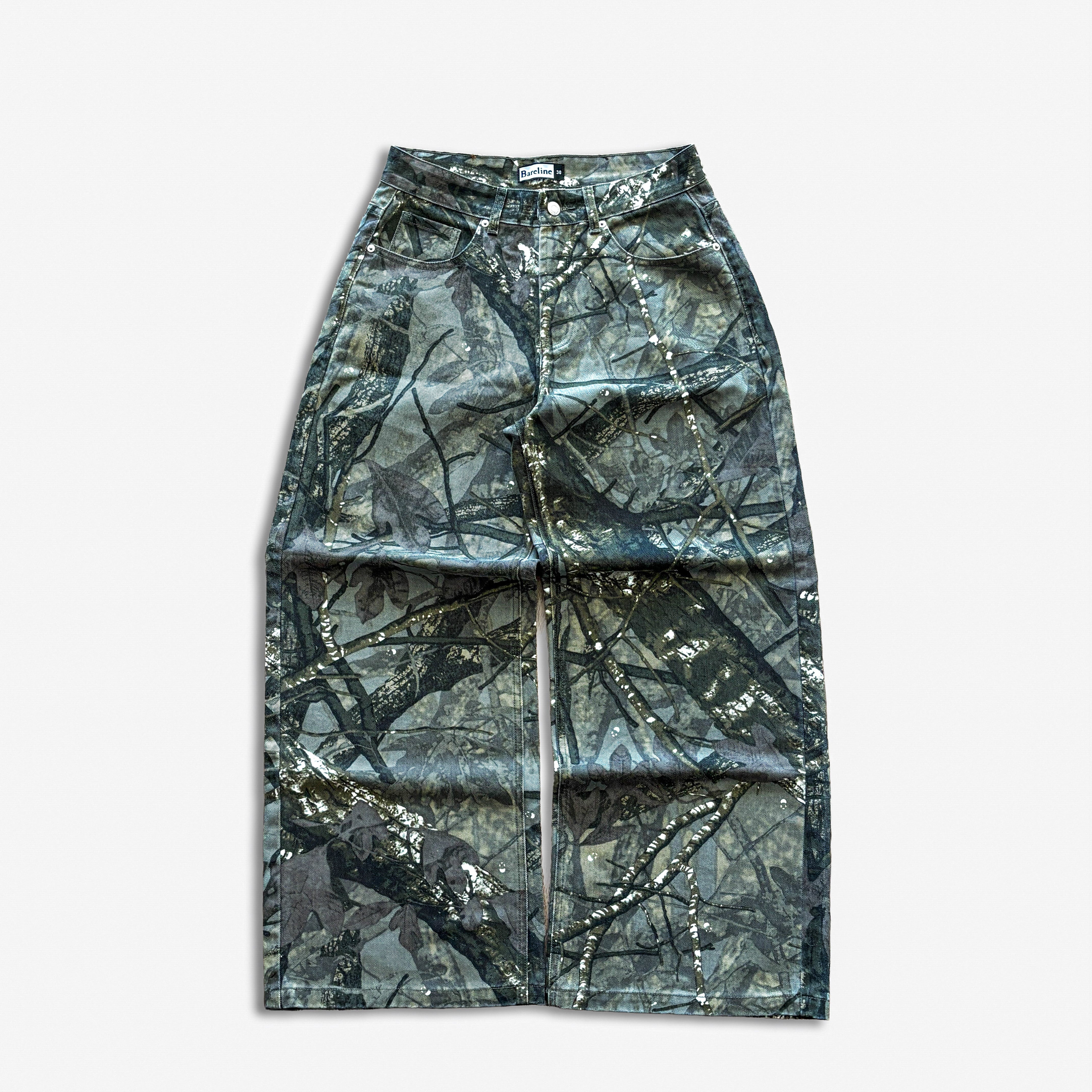 Woodland Camo Denim