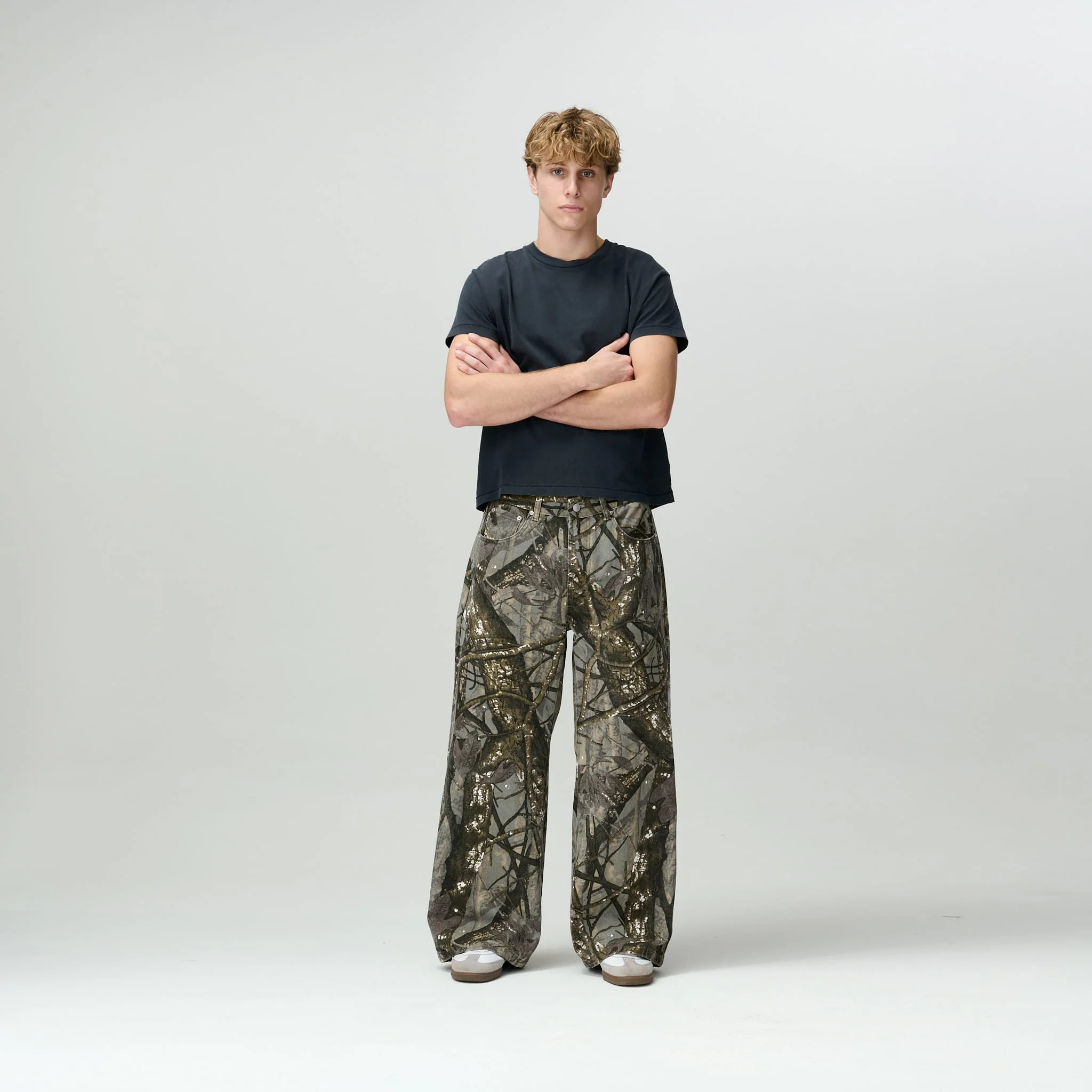 Woodland Camo Denim - Image 2